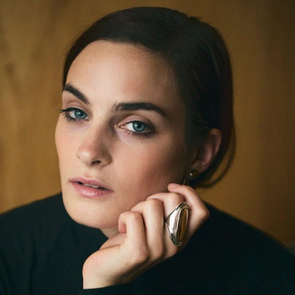 Original Pamela Love XL mood ring SOLID sterling silver RARE art nouveau 5.5 - Picture 12 of 14